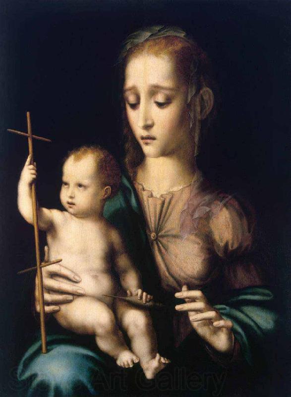 Luis de Morales Madonna with the Child France oil painting art